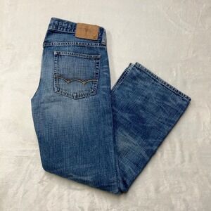 American Eagle Original Boot Jeans Mens (Fits 32x30) Blue Denim Bootcut Y2K